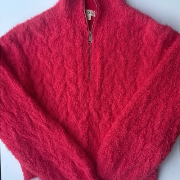 POL Women's Sweater in Vibrant red - Picture 5 of 5
